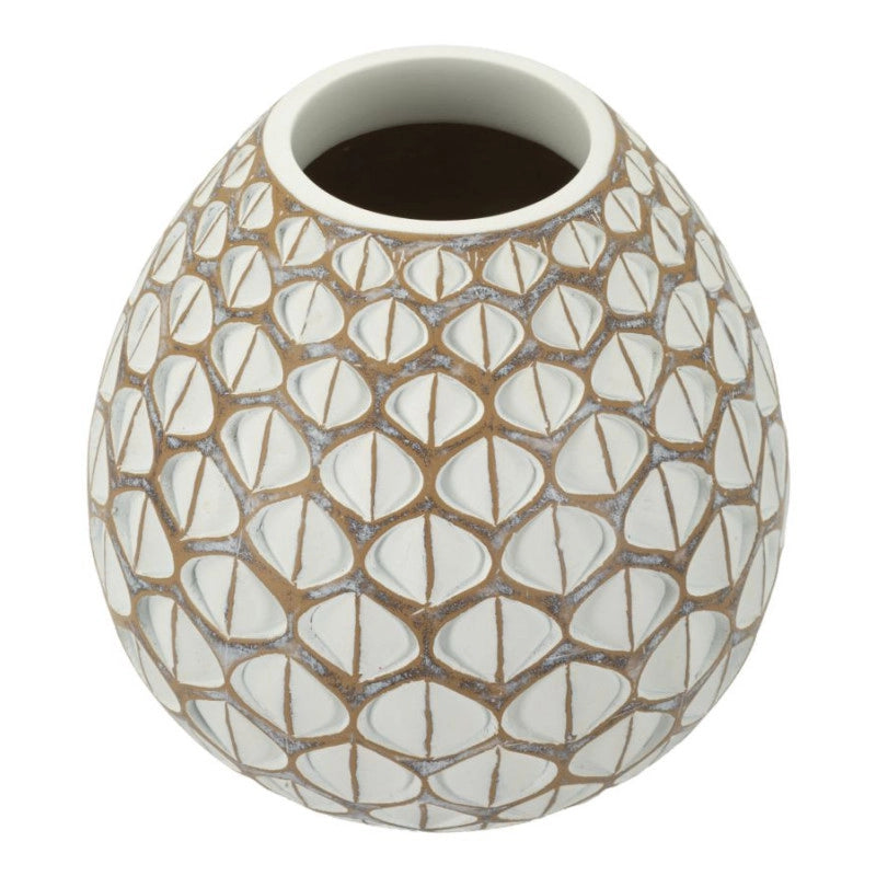 Vaso Resina Tibet cm ø 27x27