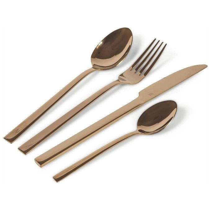 Lexington Set Posate 24 Pz Copper Lucido
