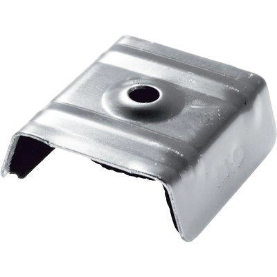 CAPPELLOTTO COPERTURE GRECATE - GRECA MM 15/19  ZINCATO CF=PZ 100- 1 confezioni