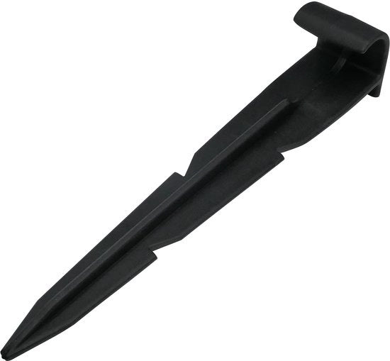 Kit di sostegno per tubi da giardino da 20 pezzi - Supporto per tubi da giardino - Anello di fissaggio - Sostegno - Supporto per condotto - Materiale: plastica/PVC 144 mm - Supporti per tubi da giardino