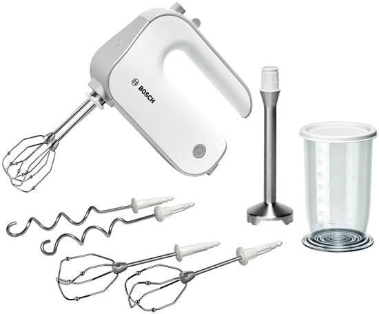 Bosch MFQ4075DE sbattitore Sbattitore manuale 550 W Argento, Bianco