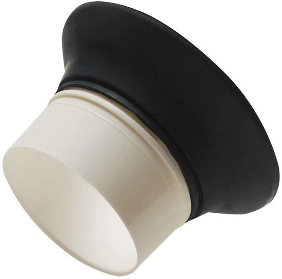 Verstaccio di Batteria ABS - Verstaccio di Kick - Protezione del Foro di Scarico Nero - Diametro Interno 10,6 cm - Duraturo - Effetto Regolabile - Verstaccio di Batteria