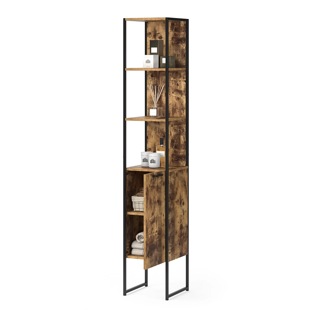 Vicco Mobile bagno alto Legno antico 33 x 185 cm