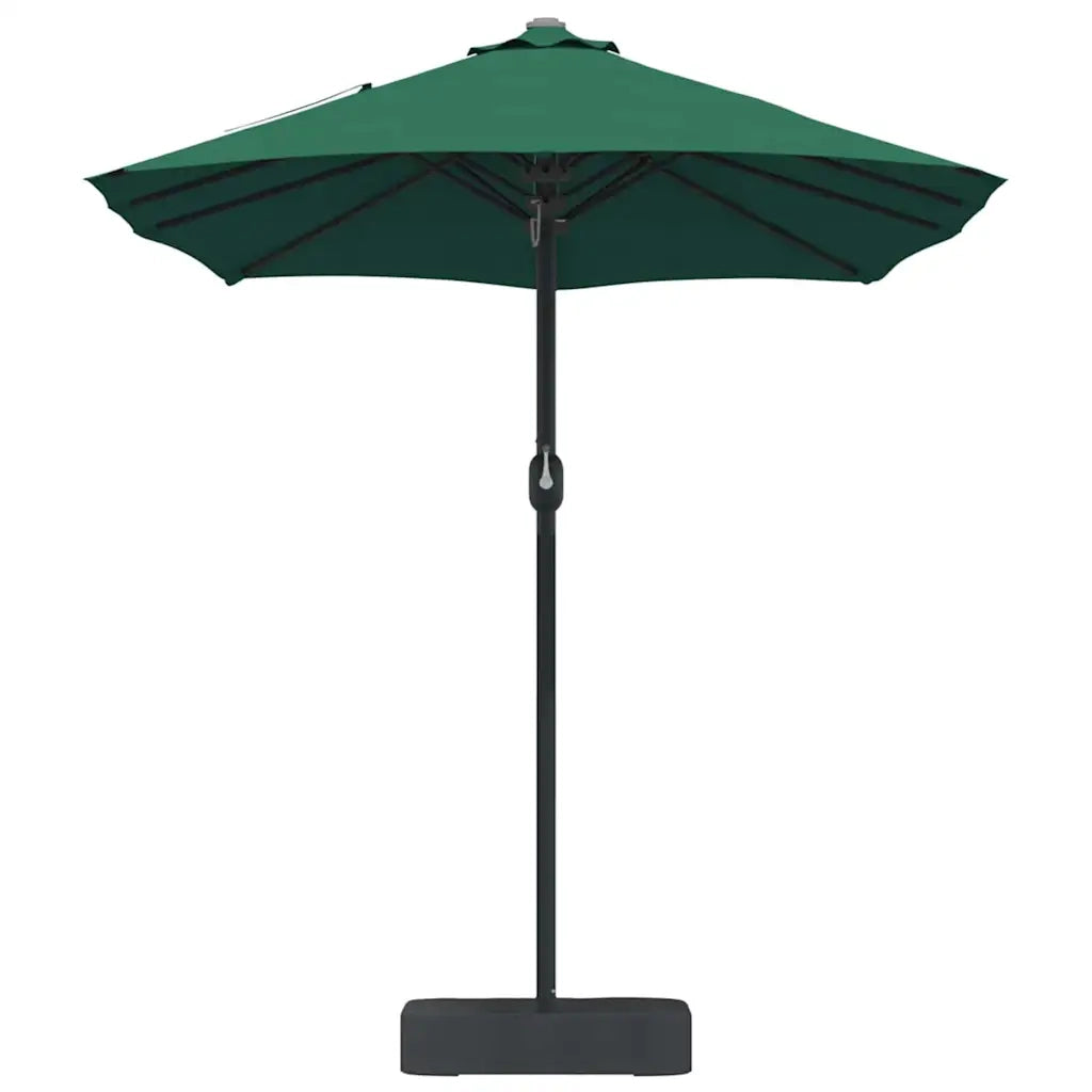 Ombrello da giardino Verde 385 x 209 x 244 cm 42003276