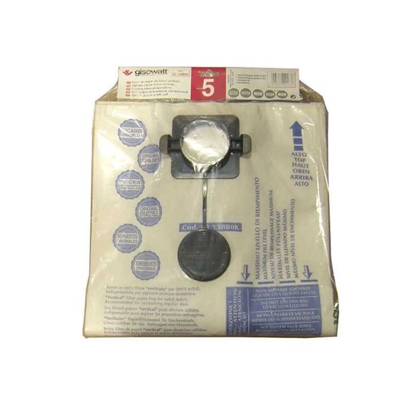 Filtro Carta Verticale Medio pz.5 Gisowatt