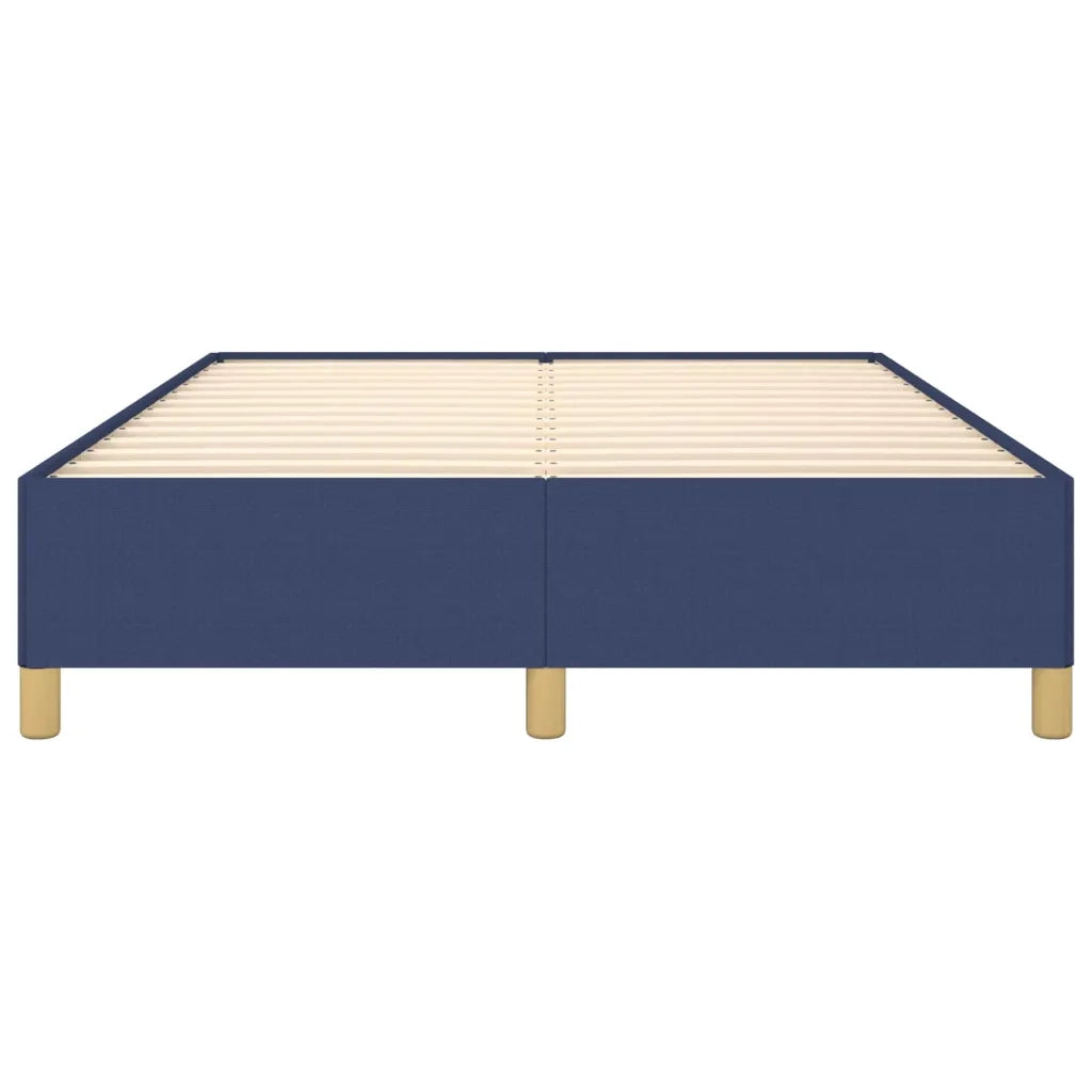Giroletto senza Materasso Blu 140x190 cm in Tessuto 347163