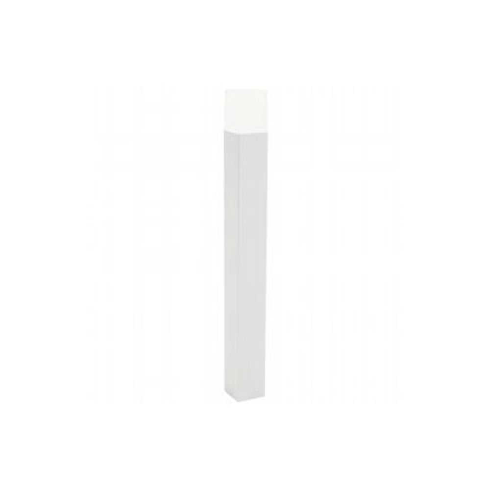 Palo Da Esterno Moderno H80Cm Kube Alluminio E Termoplastica Bianco Led 7W 4000K