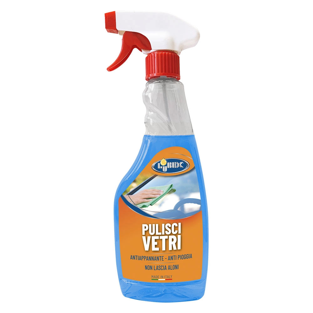 PULISCI VETRI SPRAY    ml 500- 12 pezzi  - LUBEX
