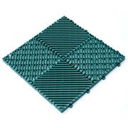 Piastrella in plastica rombo verde cm 39x39