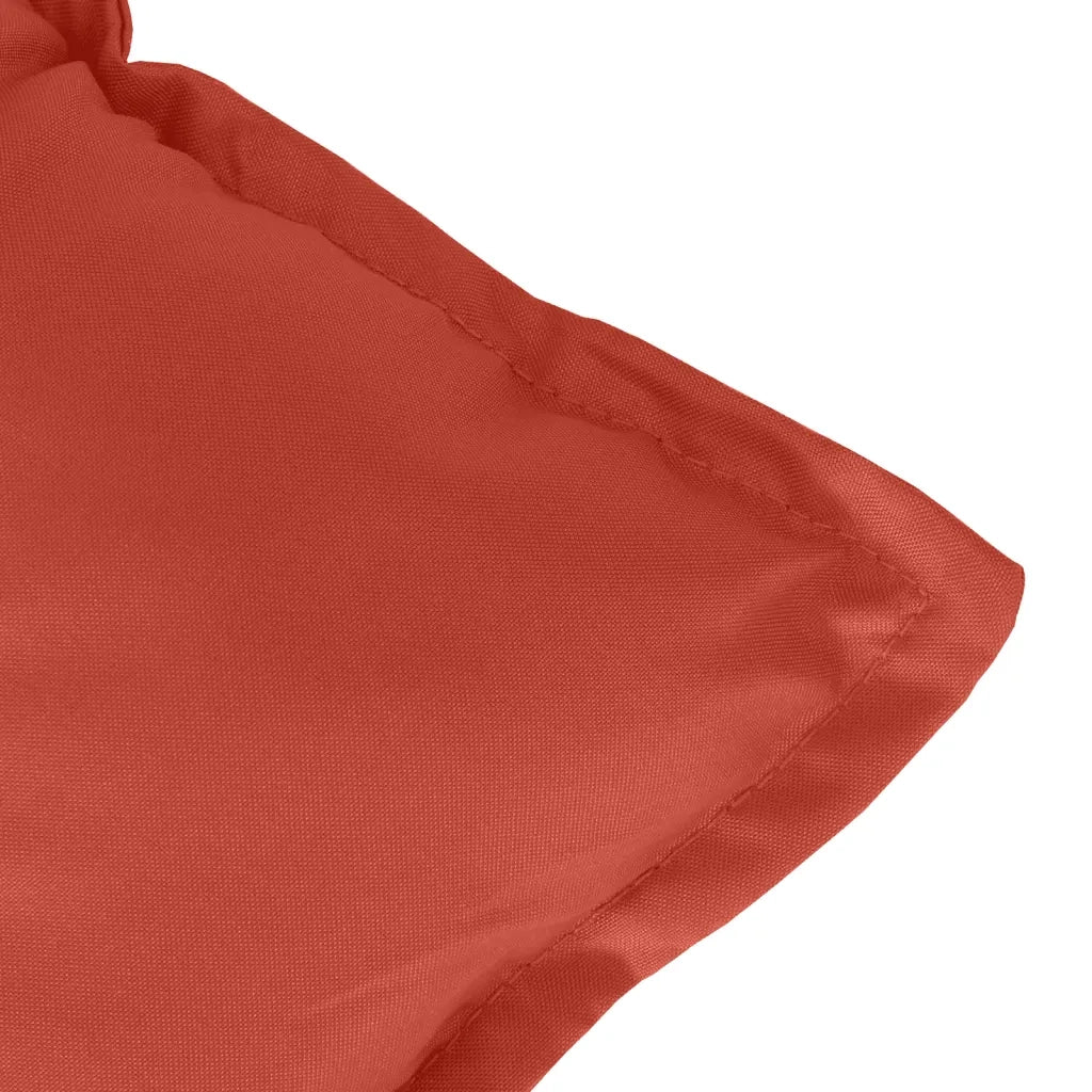 Cuscino Panca Giardino Rosso Mélange 100x50x7 cm Tessuto 4002537