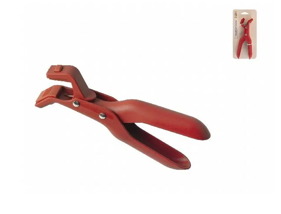 Pinza Antiscottatura in PP + TPR  Colore Rosso