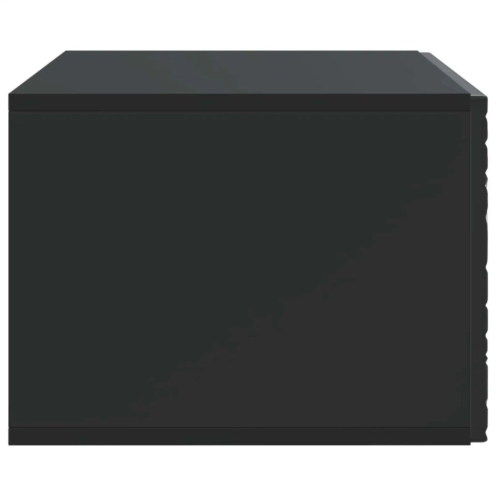 Mobile TV da Muro | Armadietto TV | Mobile Porta TV 59,5 x 41 x 30 cm Nero