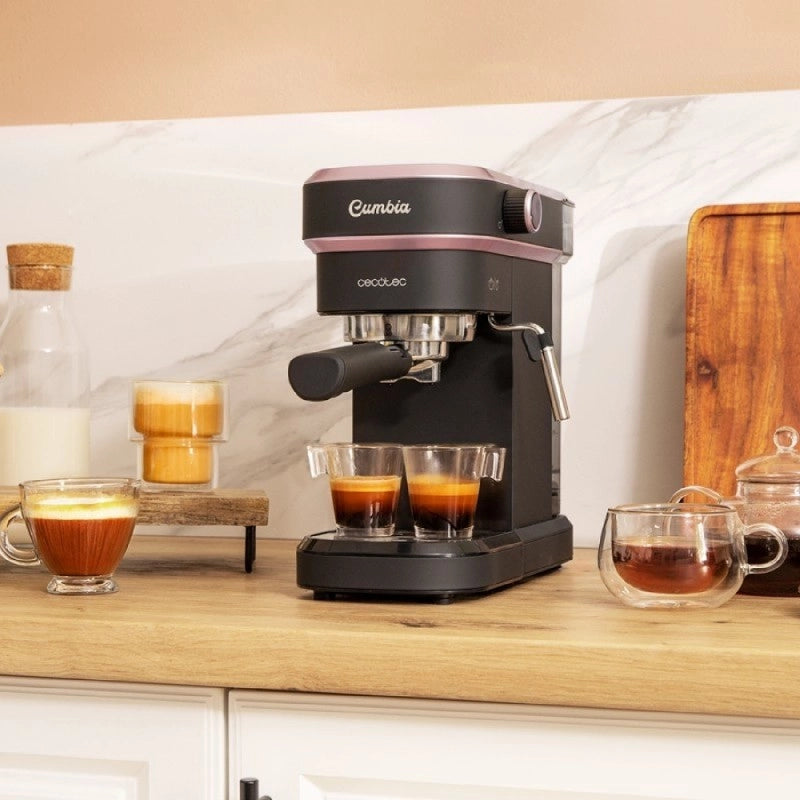 CECOTEC 01630 - Macchina da caffè Espresso Cafelizzia 890 Rose