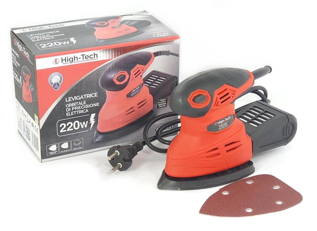 LEVIGATRICE ORBITALE DI PRECISIONE 200 W-230 V CON PRESS LOCK -  HIGH-TECH