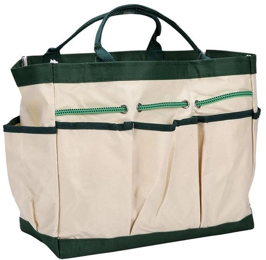 Organizzatore multifunzionale per giardinaggio con 8 tasche - Tasca multifunzione per organizzare il giardino - Tessuto Oxford robusto - Resistente e duraturo - Ideale per lavori di giardinaggio - Organizzatore per tasche da giardino