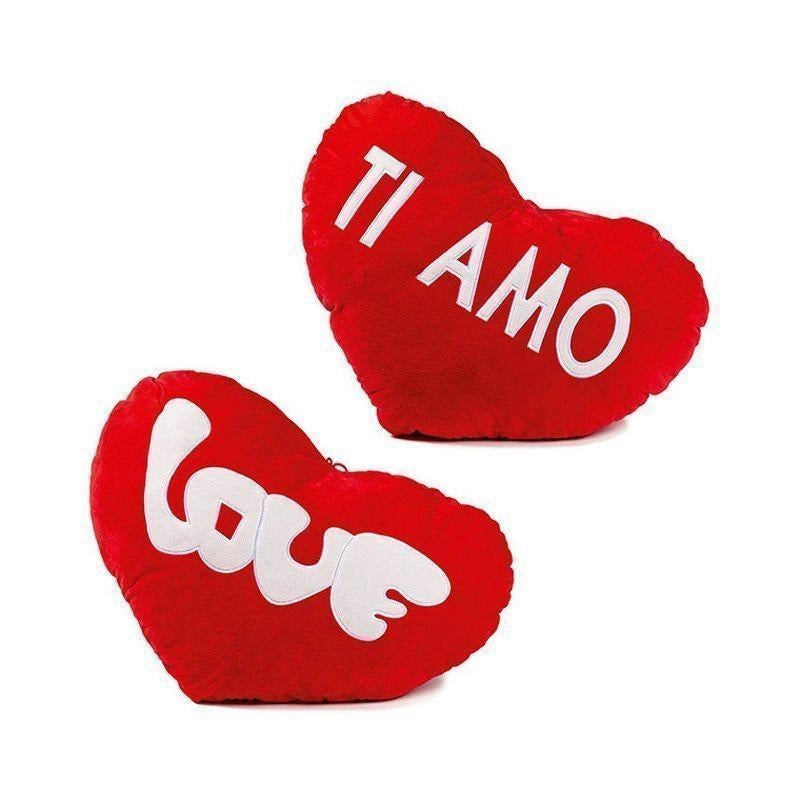 Decar-Peluche cuore 60 cm, modello casuale