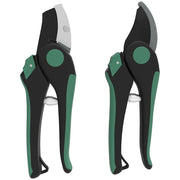 Set da giardino 2 pezzi ¨C zephmum ¨C verde e nero in metallo