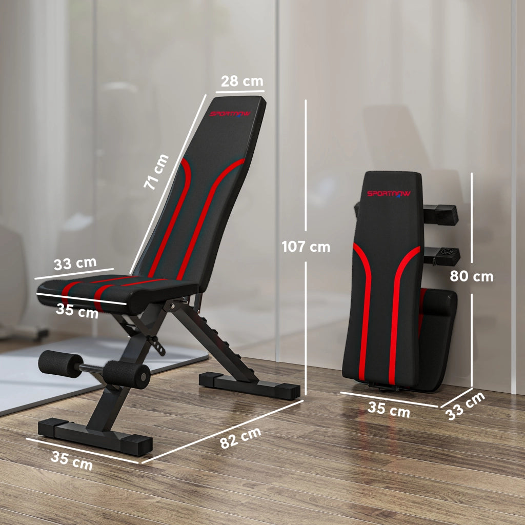Panca Palestra Pieghevole ¨C zephmum ¨C Nero