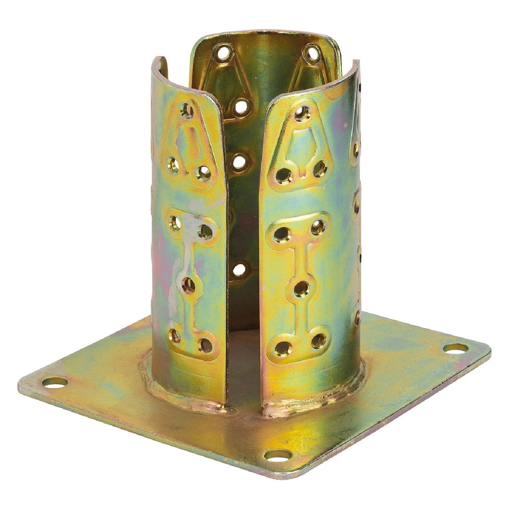 SUPPORTO PER PILASTRI TONDI ART.922 Ø mm 82 - base 150 x 150  - ALDEGHI LUIGI