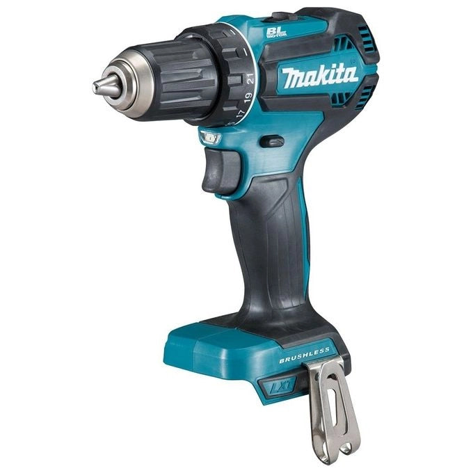 Makita DDF485Z Trapano Avvitatore a Batteria Brushless 18V 50 Nm 13 mm senza Batteria colore Nero Blu