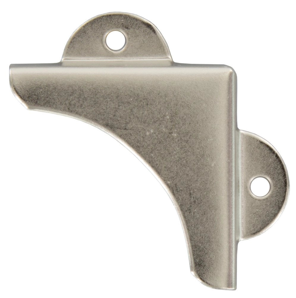 100pz fermaspecchi lisci in acciaio nichelato mm. 40x40 cod:ferx.9833