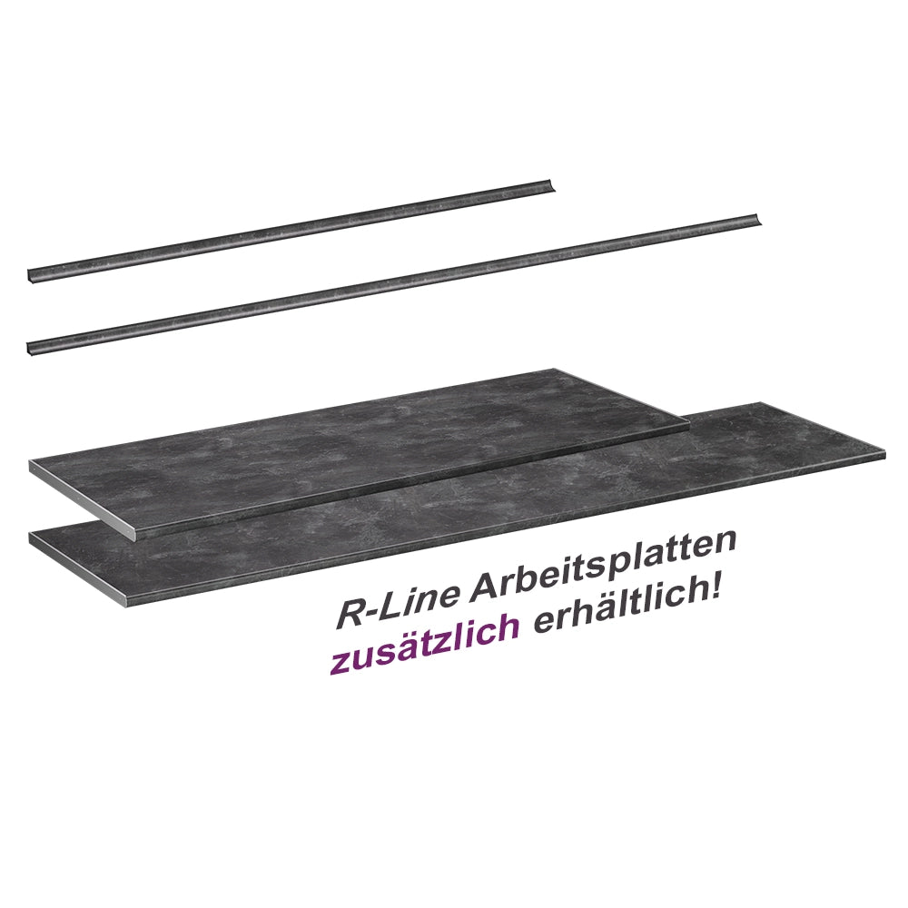 Vicco Top cucina Antracite 160 cm