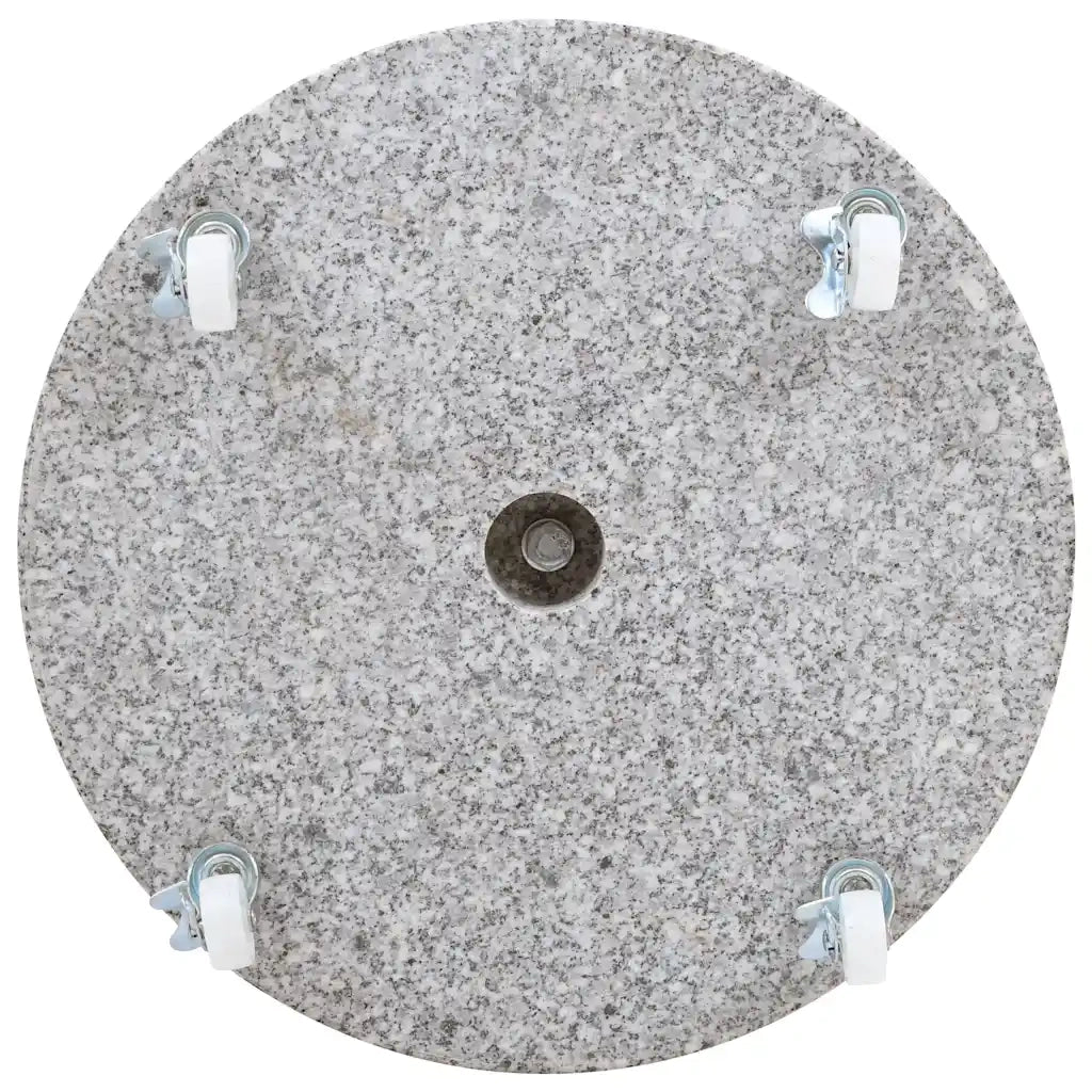 Base per Ombrellone Granito 30 kg Circolare Grigia 48562