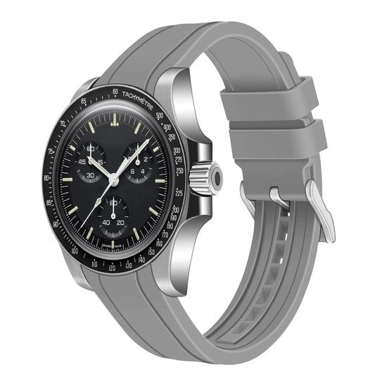 Cinturino orologio 20mm/22mm - Cinturino in gomma siliconica morbido - Cinturino sport - Compatibilità universale - Leggero - Chiusura in acciaio inossidabile - Cinturino orologio