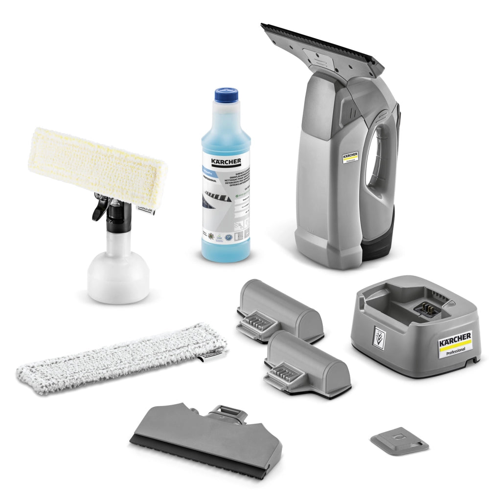 KARCHER Lavavetri professionale WVP 10 Adv - Ampiezza di lavoro, bocchetta aspirazione grande: 280 mm - Ampiezza di lavoro, bocchetta aspirazione piccola: 170 mm - Serbatoio acqua sporca: 200 ml
