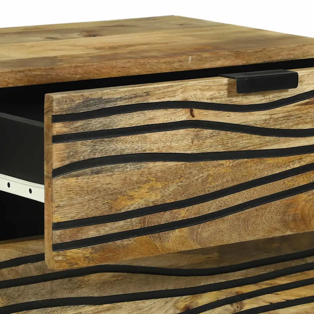 Armadio da Notte con cassetto Marrone 50 x 33 x 62 cm 4017945