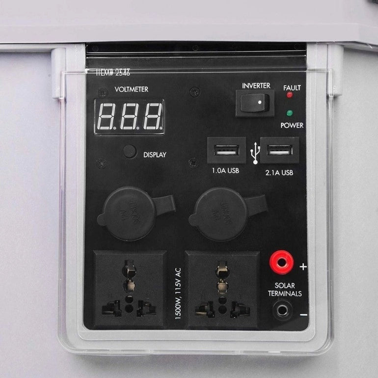 Generatore solare portatile con batteria
