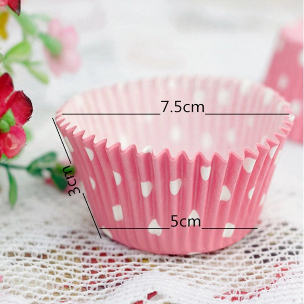 Trade Shop - Kit Pirottini Carta Oleata Cupcake Cases Per Stampi Torta Muffin Colori Misti -      -400 Pezzi -