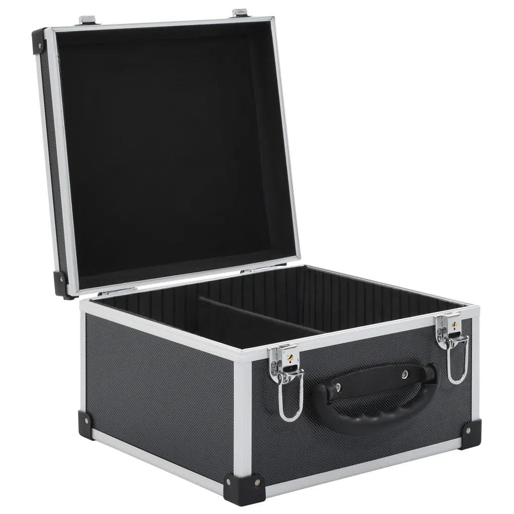 Custodia CD per 40 CD in Alluminio ABS Nero CFW5455735