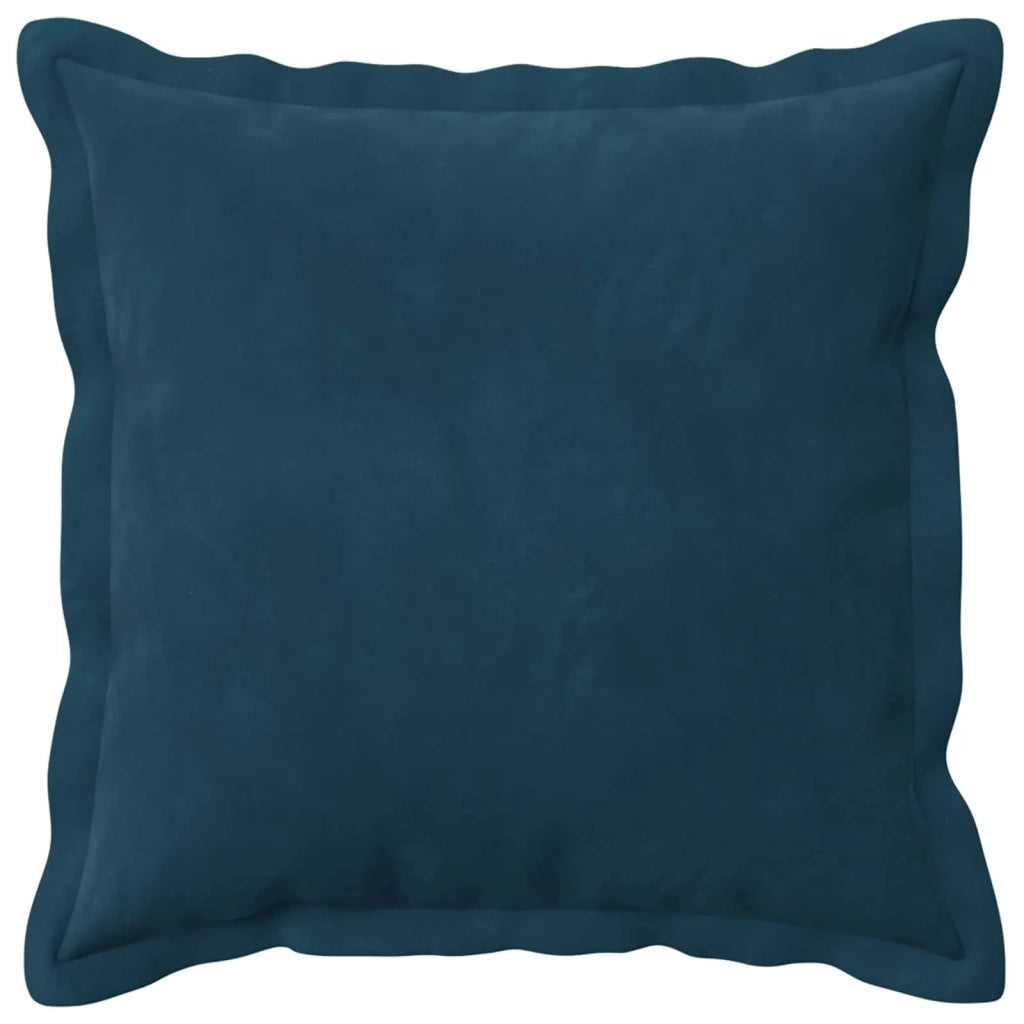 Federa 2 pcs HOUTEN Blu 35 x 35 cm Velluto 916377