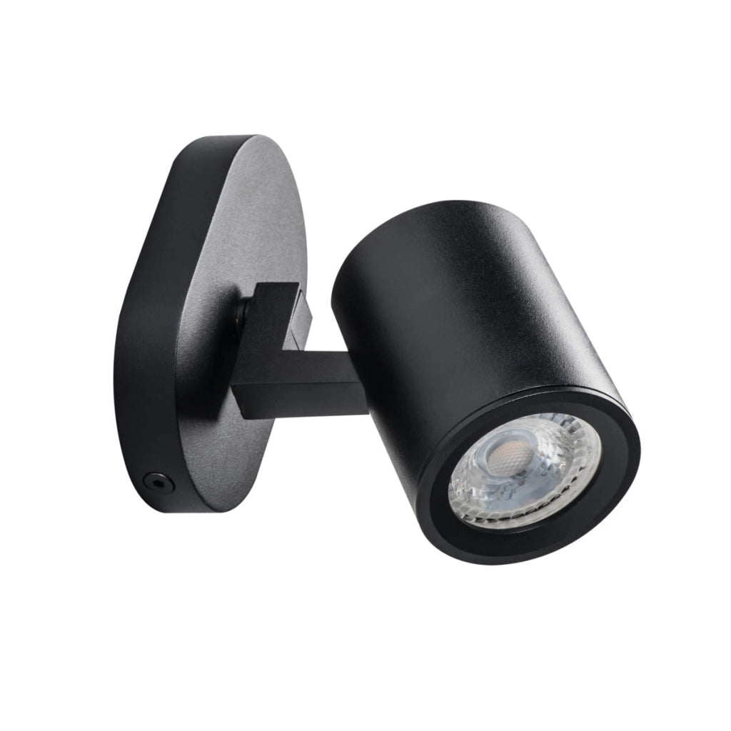 Applique Kanlux Laurin 29121 nera alluminio GU10 35W