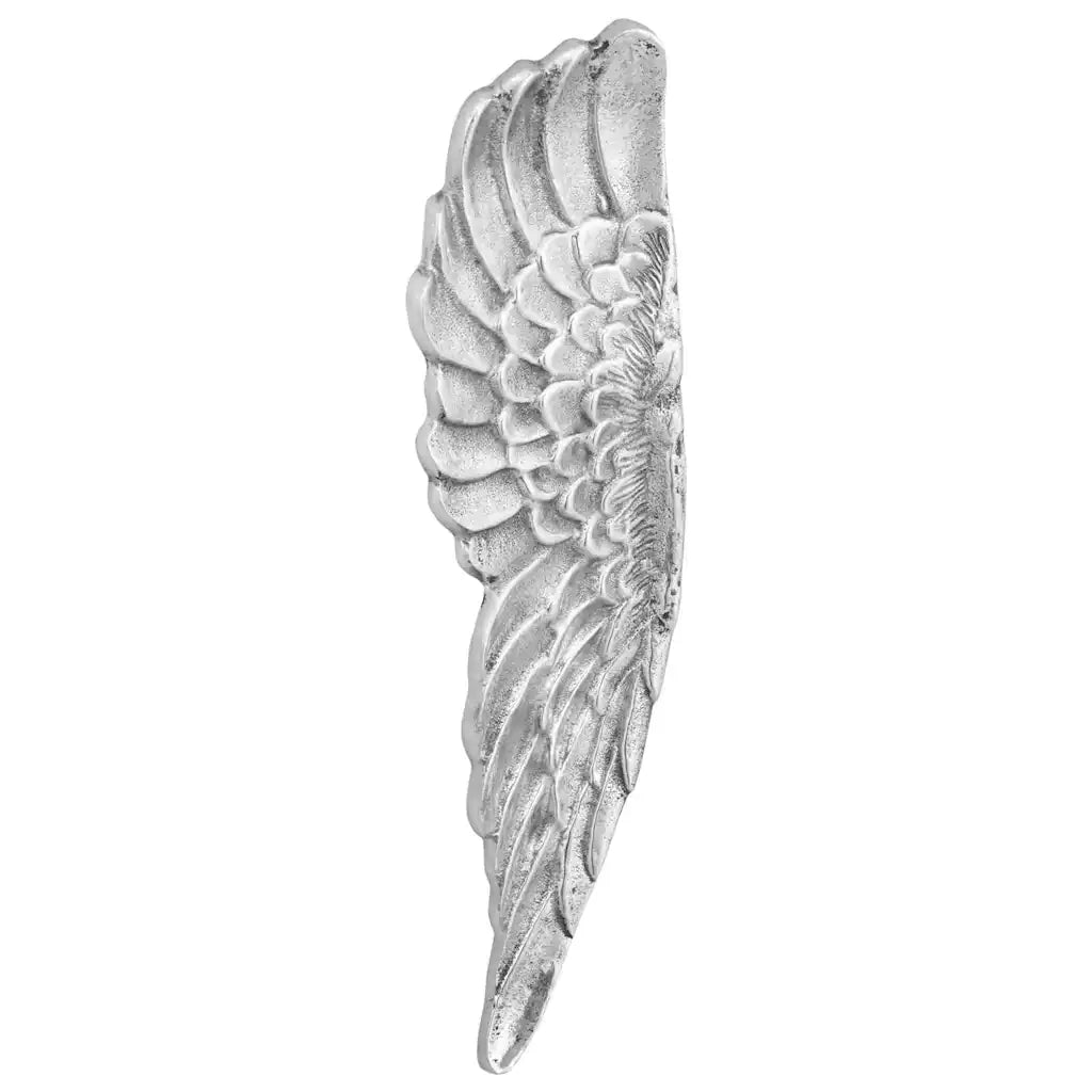 Scultura con ali 2 pcs Argento 31 x 5 x 91 cm Alluminio 42000133