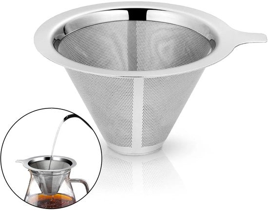Filtro per caffè in acciaio inossidabile per macchine a immersione per caffè