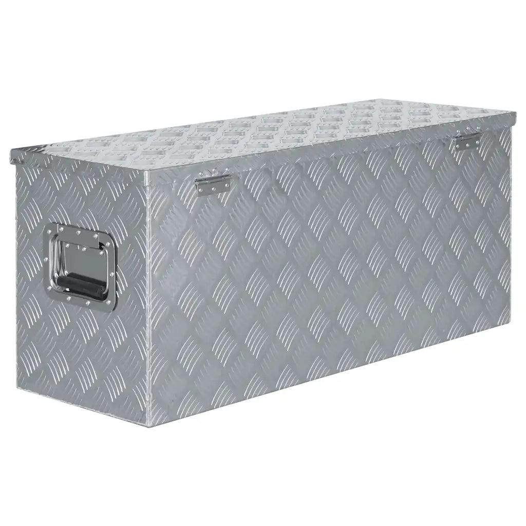 Cassetta in Alluminio 90,5x35x40 cm Argento CFW1684479