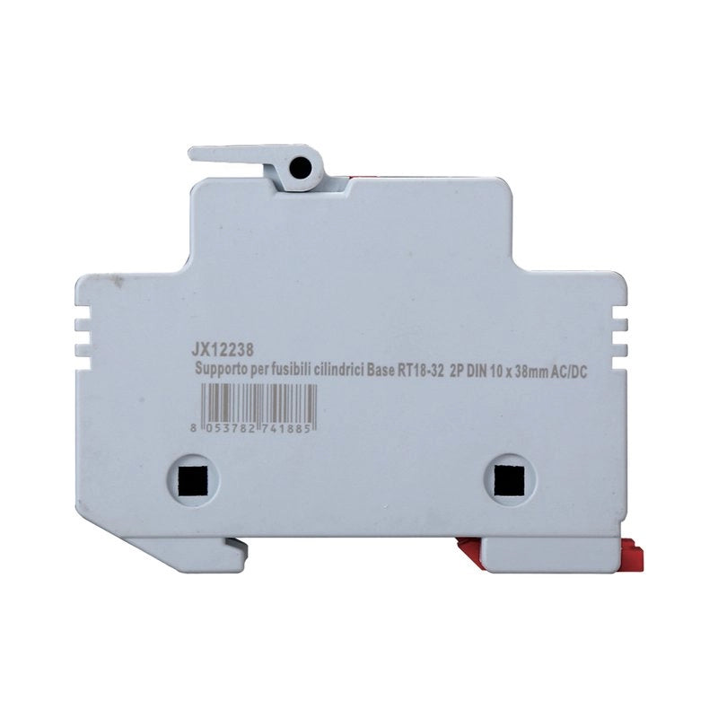 Portafusibile Modulare DC Fotovoltaico 2P 2M D10X38mm 32A DC 1000V IP20 IEC60269-6