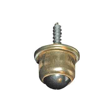 Rotella a sfera con attacco a vite legno Ã˜ 26 mm.