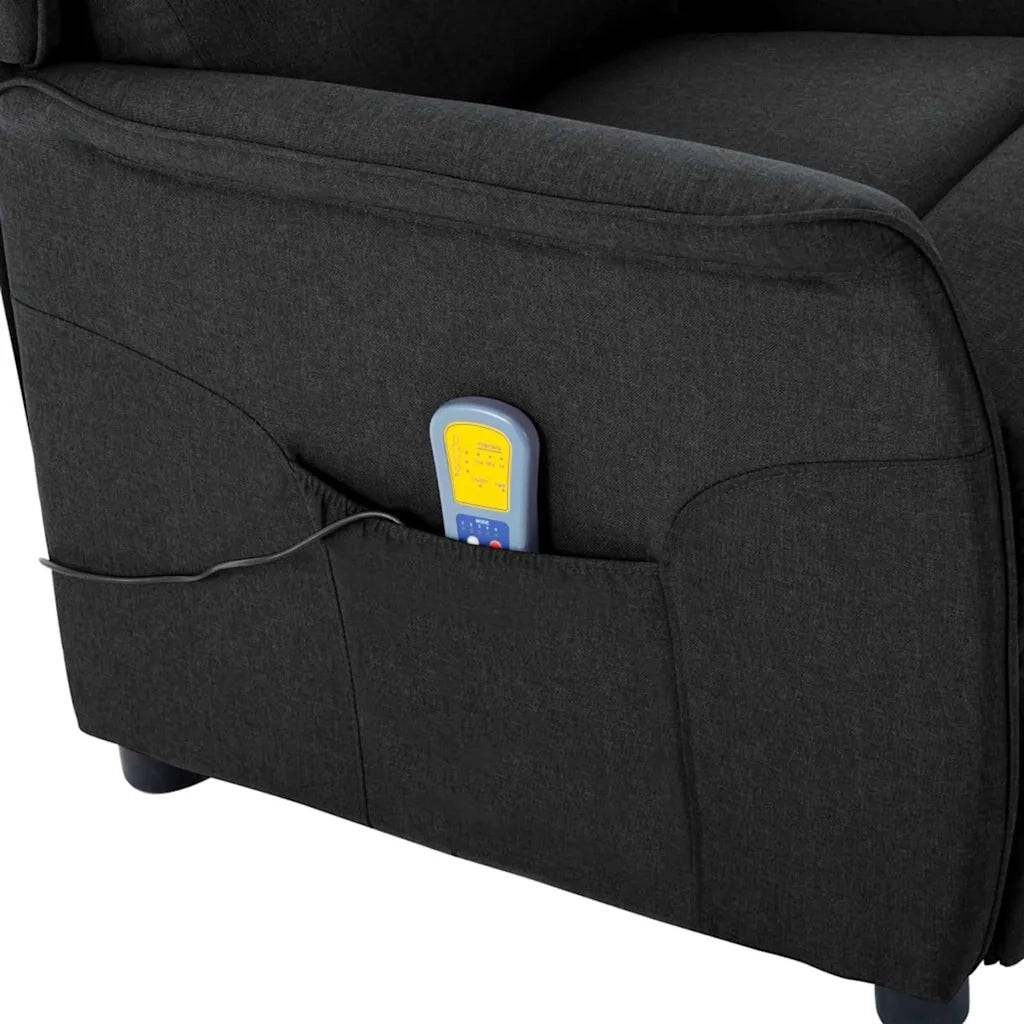 Sedia da massaggio Nero 93.5 x 67.5 x 101.5 cm Tessuto 348351