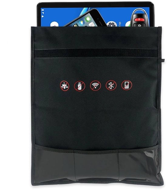 Blocco Pouch - Protezione Avisiva - Tas Anti Furto - Piccola - Protezione della Privacy - Telefono Cellulare - Indossabile da Uomo e Donna