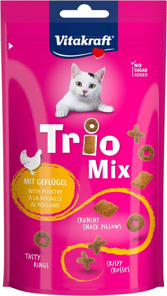 VITAKRAFT CAT SNACKS IN BUSTINA DA 60GR POLLAME