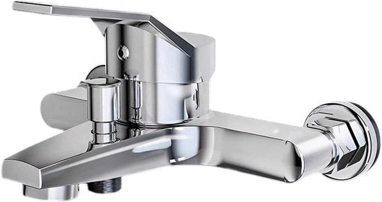 Bagnata con Finestra di Regolazione della Temperatura in Acciaio Inox - 150 mm Distanza di Azionamento - Valvola di Regolazione della Temperatura Sicura con Regolazione della Temperatura - Design Moderno per la Ristrutturazione della Stanza da Bagno