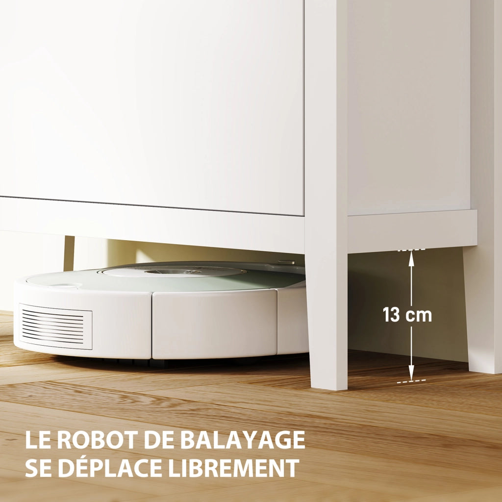Scarpiera con cassetti e ripiani regolabili ¨C Minimal ¨C Bianco