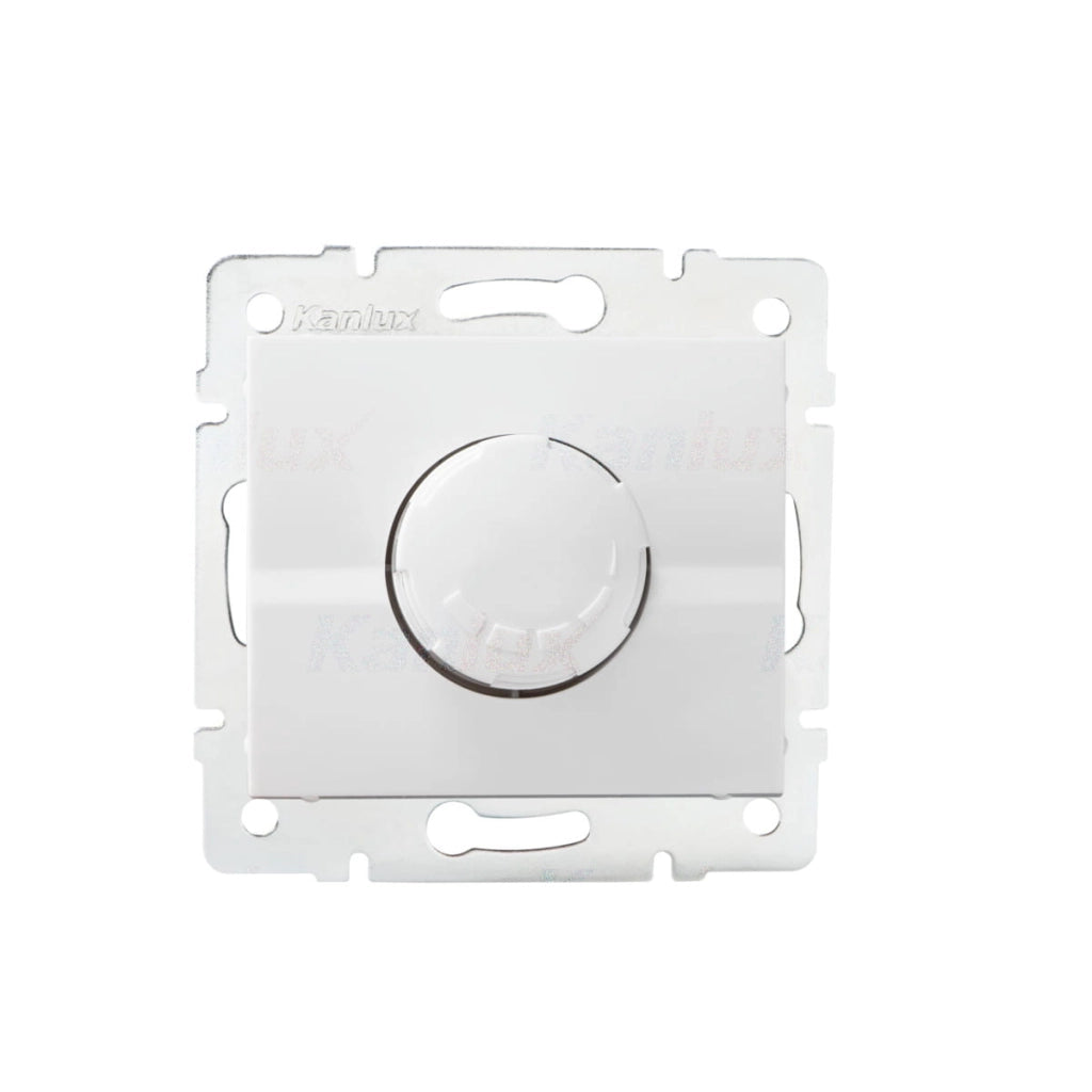 Dimmer rotativo 500W con filtro bianco Kanlux LOGI
