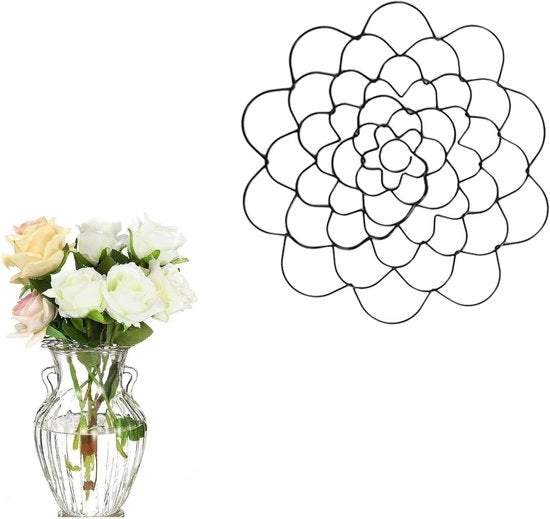 Ferrata in acciaio inossidabile per fiori strumento - Sostegno per ikebana arranger fiori metallico