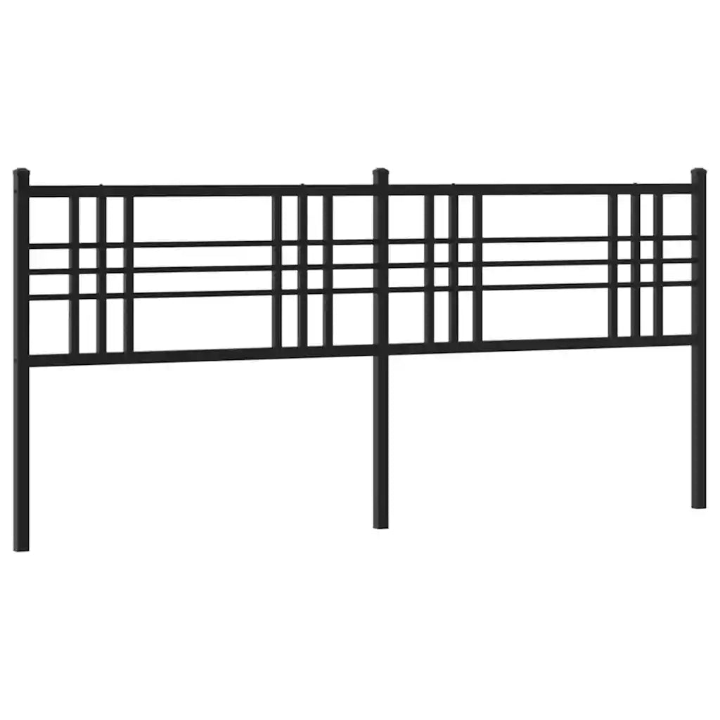 Testiera di Ricambio in Metallo Nero 193 cm 376361