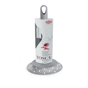 Portarotolo Portascottex da Tavola Bianco e Grigio 30 cm Stefanplast