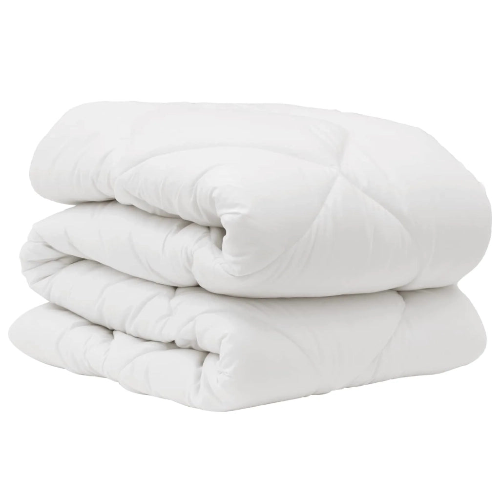 Piumone con cuscino 2 pcs Bianco Microfibra 3376635